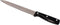 Secret de Gourmet Essential - groente en vlees snijmes - 1x stuks - RVS - zwart - 33 cm - keuken messen