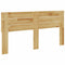 vidaXL - Hoofdbord - 160 cm - massief eikenhout - bruin