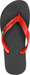 Ipanema Classic Brasil - Teenslipper - Gerecycled Flexpand - zwart/rood (2020)