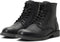 JACK&JONES JFWKARL LEATHER BOOT LN - Heren Bootschoenen - 100% rubber - Donkergrijs - Maat 43