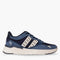Q1905 Sneaker - Lage sneaker - Suède en nylon - Denimblauw/Donkerblauw/Offwhite