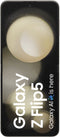 Samsung Galaxy Z Flip5 - 256GB - 6.7 inch Flex Window - Cream