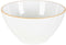 Gimex Linea Line Servies - 12-Delig - Melamine - Goud (12 stuks)