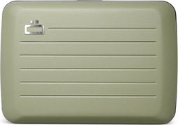 Ögon Designs Stockholm V2.0 Aluminium Creditcardhouder - RFID - Mat - Cactus Groen