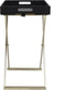 vidaXL - Klaptafel - 48x34x61 - cm - MDF - goudkleurig - en - zwart