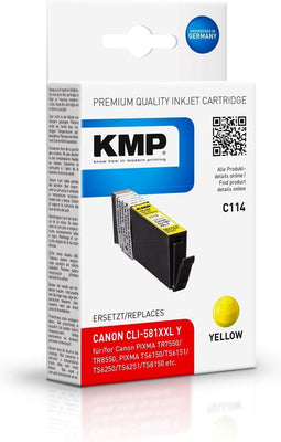 KMP 1578,0209 inktcartridge 1 stuk(s) Compatibel Extra (Super) hoog rendement Geel
