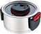 Feel Maestro MR-3530-16 - Casserolepan met deksel - Ø 16 cm 1,6 L Rood Zwart Staal
