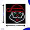 Neon Lamp - Kerstman - Kerst - Dimbaar - Incl. Ophanghaakjes - Neon Sign - Neon Verlichting - Neon Led Lamp - Wandlamp