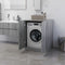 vidaXL - Wasmachinekast - 71x71,5x91,5 - cm - grijs - sonoma - eikenkleurig