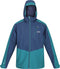 Regatta Highton Ii Outdoorjack Heren Marineblauw/turquoise Maat 3xl