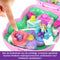 Polly Pocket Theefeestje Konijn - Compacte Speelset - Inclusief 1 micropop en 10 accessoires
