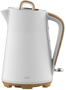 Witt Premium Element - Waterkoker 1,7L 2200W - 360 graden draaibaar Wit