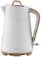 Witt Premium Element - Waterkoker 1,7L 2200W - 360 graden draaibaar Wit