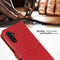 Selencia Galaxy A13 (5G) / A04s - Echt Lederen Bookcase - 3 Pashouders - Rood