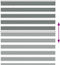 vidaXL - Zebra - rolgordijn - 120x150 - cm - stofbreedte - 115,9 - cm - donkergrijs