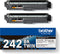 Brother TN-242BKTWIN - Toner - 2 originele cartridges - Zwart