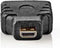 Nedis CVGB34907BK - HDMI micro naar HDMI adapter - Zwart