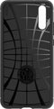 Spigen Rugged Armor - Soft case - Schokbestendig - Zwart