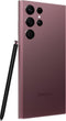 Samsung Galaxy S22 Ultra 5G - Donkerrood - 128 GB - Fysieke simkaart + eSIM