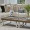 Riviera Maison Kandelaar Dinerkaars - RM Spiral Pillar Candle Holder - Zilver