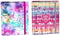 Ringmap SENFORT Tie Dye 120 Lakens Multicolour A4
