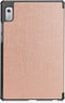 Lunso - Geschikt voor Lenovo Tab M9 (9 inch) - Tri-Fold Bookcase hoes - Rose Goud