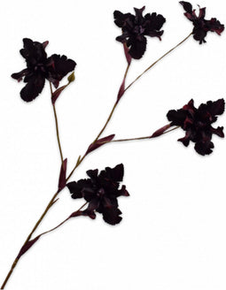 Silk-ka Kunstbloem-Zijden Bloem Iris Steel Rood 86 cm