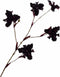 Silk-ka Kunstbloem-Zijden Bloem Iris Steel Rood 86 cm