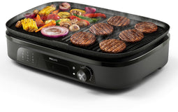 Philips Tafelgrill HD6210/90 - Instelbare temperatuur 2400W - Zwart