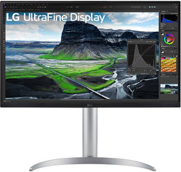 LG UltraFine 27UQ850-W - 27" Monitor - 3840x2160 (4K) - IPS Black - Mat