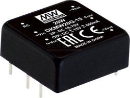 Mean Well DKMW20G-15 DC/DC-convertermodule 830 mA 20 W Aantal uitgangen: 2 x Inhoud 1 stuk(s)