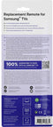 One For All URC4910 - Vervangende afstandsbediening - 100% compatibel met Samsung TV's - 3 sneltoetsen voor streamingdiensten