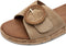 Tamaris Core - Dames Muiltjes - Klittenbandsluiting - TAN - Maat 39