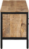 vidaXL - Tv-meubel - 110x30x40 - cm - massief - ruw - mangohout