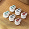 Dekbedclips - Stevige Dekbed Knijpers - 6 stuks - Wit / Groen (6 stuks)