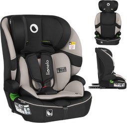 Lionelo Billy i-Size - Autostoel ISOFIX - Groeit mee van 76-150 cm - Beige