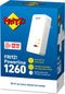 Fritz Fritz!Powerline 1260 - Powerline - 1.2Gbps - 1x Gigabit ethernetpoort