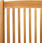 vidaXL - Vouwtuinstoelen - met - Witte - Kussen - 2 - stuks - van - Massief - Acaciahout