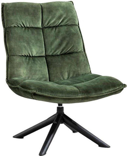 Refurna - Fauteuil Clay Velvet Groen