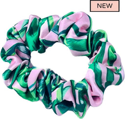 SMUG Scrunchie - Haarwokkel in Satijn - Haarelastiek - Haaraccessoires - Palm Print
