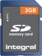 Integral SD 2GB - Geheugenkaart - Class 4 - 10MB/s lezen 5MB/s schrijven