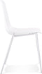 Alterego Feliz - Designer Stoel - Witte Binnen- & Buitenstoel - 52.5x48x88cm