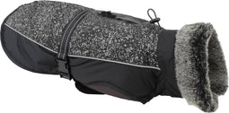 Dgs Meteor Aspen Parka Winter Jas - Hondenkleding - 51 cm Zwart