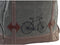Casual Rugtas DKD Home Decor Canvas Grijs Bruin Leer (44 x 12 x 49 cm)