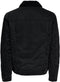 ONLY & SONS ONSLOUIS LIFE JACKET - Sherpa spijkerjas - Knoopsluiting - Zwart