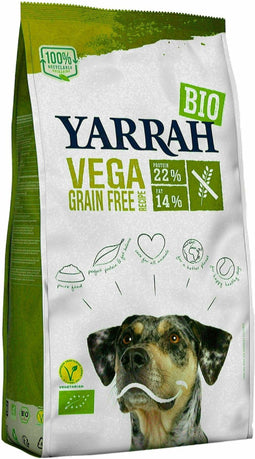 Yarrah dog biologische brokken vega ultra sensitive graanvrij - 10 KG