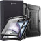 Supcase hoes met screen protector geschikt voor iPad Air 6 (M3 en M2) / Air 5 / Air 4 - 11 inch en 10.9 inch - Zwart