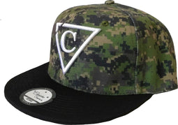 Capiche® Snapback – USA Pixel – Pet Heren – Sportcap – Baseball Cap – Groene pet