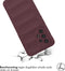 imoshion Hoesje - Geschikt voor Samsung Galaxy A33 - EasyGrip Backcover - Aubergine