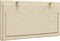 vidaXL - Hoofdbordkussen - 90 - cm - stof - crèmekleurig